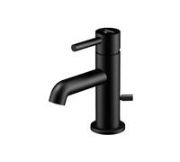 Steinberg 100 - Grifo de lavabo con desagüe, negro mate 100 1055 S