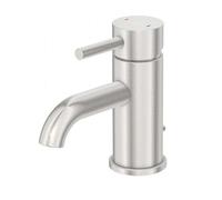 Steinberg 100 - Grifo de lavabo con desagüe, níquel cepillado 100 1000 BN