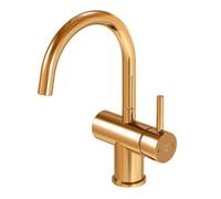 Steinberg 100 - Grifo de lavabo, con desagüe, oro rosado 100 1500 RG