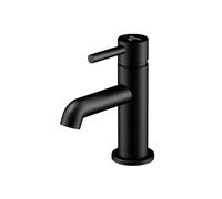 Steinberg 100 - Grifo de lavabo, negro mate 100 1050 S