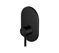 Steinberg 100 - Grifo empotrado de ducha, negro mate 100 2243 3 S