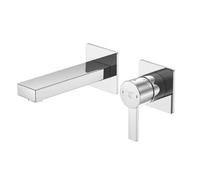 Steinberg 120 - Grifo empotrado de lavabo, instalación de 2 orificios, cromo 120 1804 3