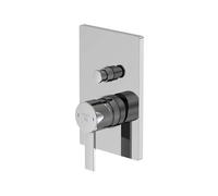 Steinberg 120 - Grifo empotrado para 2 dispositivos, cromo 120 2103 3