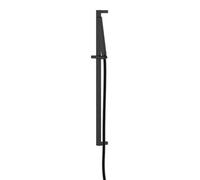 Steinberg 135 - Conjunto de cabezal de ducha, barra y manguera, negro mate 135 1600 S