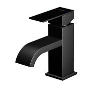 Mezclador de lavabo Steinberg serie 135, con desagüe emergente, proyección de 120 mm, 1351001S, Color: negro mate