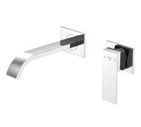 Steinberg 135 - Grifo empotrado de lavabo, instalación de 2 orificios, cromo 135 1804 3
