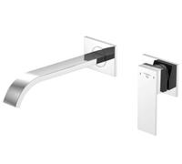 Steinberg Serie 135 Mezclador de lavabo, juego premontado, empotrado, proyección de 200 mm, 13518143, Color: cromado