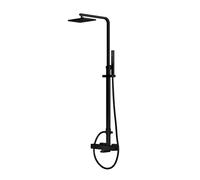 Steinberg 160 - Conjunto de ducha con termostato, 15x22 cm, negro mate 160 2721 S