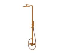 Steinberg 160 - Conjunto de ducha con termostato, 15x22 cm, oro rosa 160 2721 RG