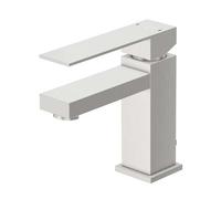 Steinberg 160 - Grifo de lavabo con desagüe, níquel cepillado 160 1000 BN