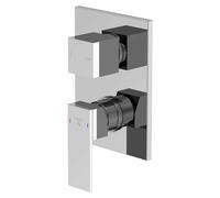 Steinberg 160 - Grifo empotrado para 2 dispositivos, cromo 160 2222