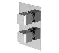 Steinberg 160 - Grifo empotrado termostático para 2 dispositivos, cromo 160 4133 3