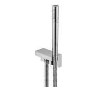 Steinberg 230 - Conjunto de cabezal de ducha, soporte y manguera, cromo 230 1670