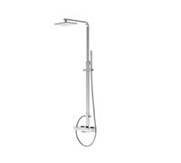 Steinberg 230 - Conjunto ducha con termostato, 20x15 cm, cromo 230 2721