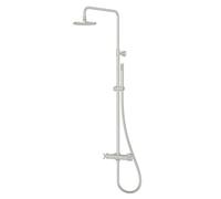 Steinberg 250 - Conjunto de ducha con termostato, 20 cm, níquel cepillado 250 2721 BN