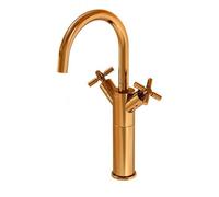 Steinberg 250 - Grifo de lavabo, con desagüe, oro rosa 250 1550 RG