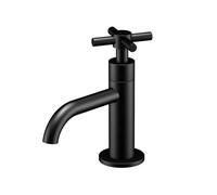 Steinberg 250 - Grifo de lavabo, para agua fría, negro mate 250 2500 S