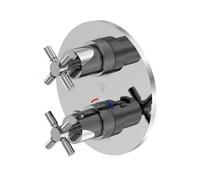 Steinberg 250 - Grifo empotrado termostático para 2 dispositivos, cromo 250 4133 3