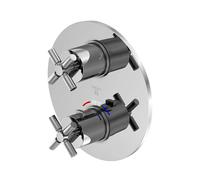 Steinberg 250 - Grifo empotrado termostático para 3 dispositivos, cromo 250 4123 3