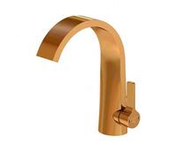 Steinberg 280 - Grifo de lavabo, con desagüe, oro rosa 280 1000 RG
