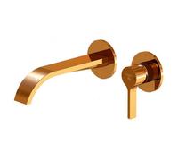 Steinberg 280 - Grifo empotrado de lavabo, montaje de 2 orificios, oro rosa 280 1814 3 RG