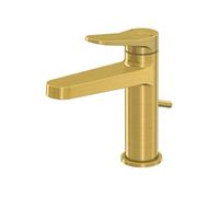 Steinberg 340 - Grifo de lavabo, con desagüe, oro cepillado 340 1000 BG