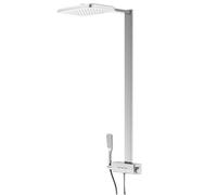 Steinberg 390 - Conjunto de ducha con termostato, 26x21 cm, cromo 390 2743