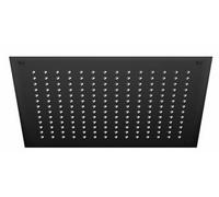 Steinberg 390 ducha con efecto lluvia 45x45 cm cuadrada negro 3906412S