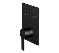 Steinberg 390 - Grifo empotrado para 2 dispositivos, negro mate 390 2221 3 S