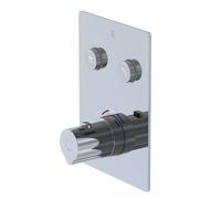 Steinberg 390 - Grifo empotrado termostático para 2 dispositivos, cromo 390 4221 3