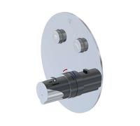 Steinberg 390 - Grifo empotrado termostático para 2 dispositivos, cromo 390 4321 3
