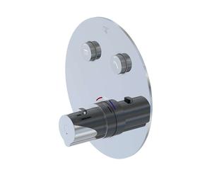 Steinberg 390 - Grifo empotrado termostático para 2 dispositivos, cromo 390 4321 3