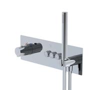 Steinberg 390 - Grifo termostático empotrado para 3 dispositivos con cuerpo, cromo 390 4232 2