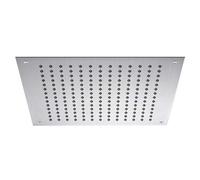 Steinberg 390 - Rociador de ducha 450x450, acero cepillado 390 6413