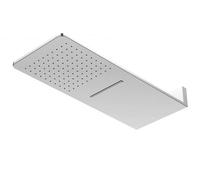 Steinberg 390 - Rociador de ducha, 60x25 cm, 2 chorros, acero inoxidable 390 5662