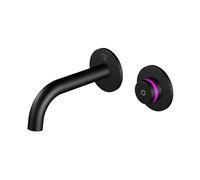 Steinberg iFlow - Grifo electrónico de lavabo, negro 390 1810 S