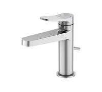 Steinberg Mezclador de lavabo serie 340, proyección de 126 mm, con juego de desagüe, 3401000, Color: cromado