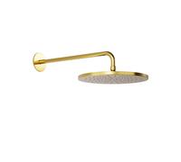 Steinberg Serie 100 Ducha de techo, Ducha de lluvia, Redonda, 300x8 mm, 1001688BG, Color: Oro cepillado