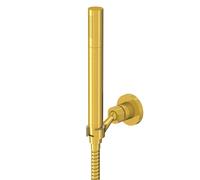 Steinberg Serie 100 set de teleducha, teleducha de barra, soporte de pared, 1001650BG, Color: Oro cepillado