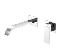 Steinberg Serie 135 Mezclador de lavabo, juego premontado, empotrado, proyección de 200 mm, 13518143, Color: cromado