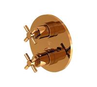 Steinberg Serie 250 Mezclador para ducha/bañera, conjunto listo para montar, empotrado, dos consumidores, 25041333RG, Color: oro rosa