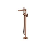 Steinberg Serie 350 grifería para bañera, de instalación independiente, 230 mm de alcance, 3501162BC, Color: cobre cepillado