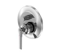 Steinberg Serie 350 griferías para ducha, juego listo para montar, 2 consumidores, con desviador, 35021033, Color: cromado