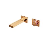 Steinberg Serie 390 grifería de lavabo, iflow, totalmente electrónica, oculta, 175 mm de alcance, 3901816RG, Color: Oro rosa