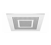 Steinberg Serie 390 Panel de lluvia Sensual Rain, juego completo, empotrado en el techo, 3 chorros, Easy-Clean, 600x600mm, 3906610, Color: cromado