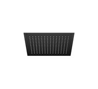 Steinberg Serie 390 Relax Rain ducha de techo, instalación en techo, Easy-Clean, 450x450mm, 3906412S, Color: negro mate