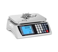 Steinberg Systems Balanza Cuentapiezas 30 kg / 1 g 22 x 17 cm Batería 72 h LCD Balanza Digital Piezas Inventario Pesaje Electrónico
