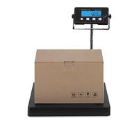 Steinberg Systems Báscula para Paquetería Balanza Digital para Paquetes SBS-PT-75C (75 kg / 10 g, Superficie de pesaje 40 x 40 cm, Pantalla LCD)