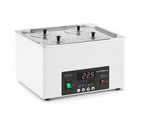 Steinberg Systems SBS-TWB-2004 - Baño de agua termostático digital, 14,6 L, 5-100 °C, 325 x 300 x 150 mm, pantalla LED, sensor NTC y función de temporizador, baño de agua caliente para laboratorio