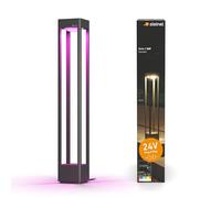 Steinel Baliza para exteriores Stela C 24V, 86 cm, lámpara de jardín RGBWW, 16 mil de colores, sensor crepuscular, temporizador, control vía app, Plug & Play, IP65